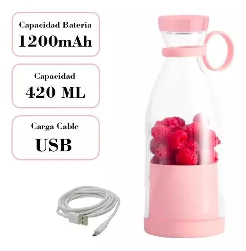 Mini Vaso Licuadora Portatil Recargable