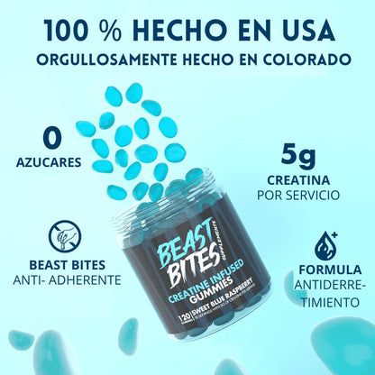 Beast Bites® - Gomitas de Creatina x 120 Und.
