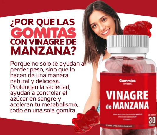 Gomitas Vinagre De Manzana IMPORTADO 🇺🇸 - OFERTA 2X1 - NUEVAS