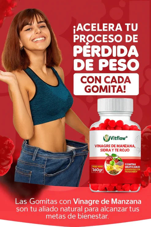 Gomitas Vinagre De Manzana IMPORTADO 🇺🇸 - OFERTA 2X1